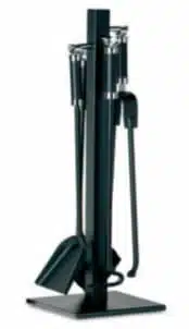 set 4 p. acier anthracite