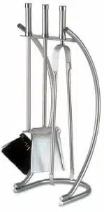 set 3 p. inox en arc