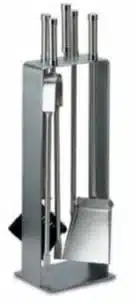 set 4 p. inox cube