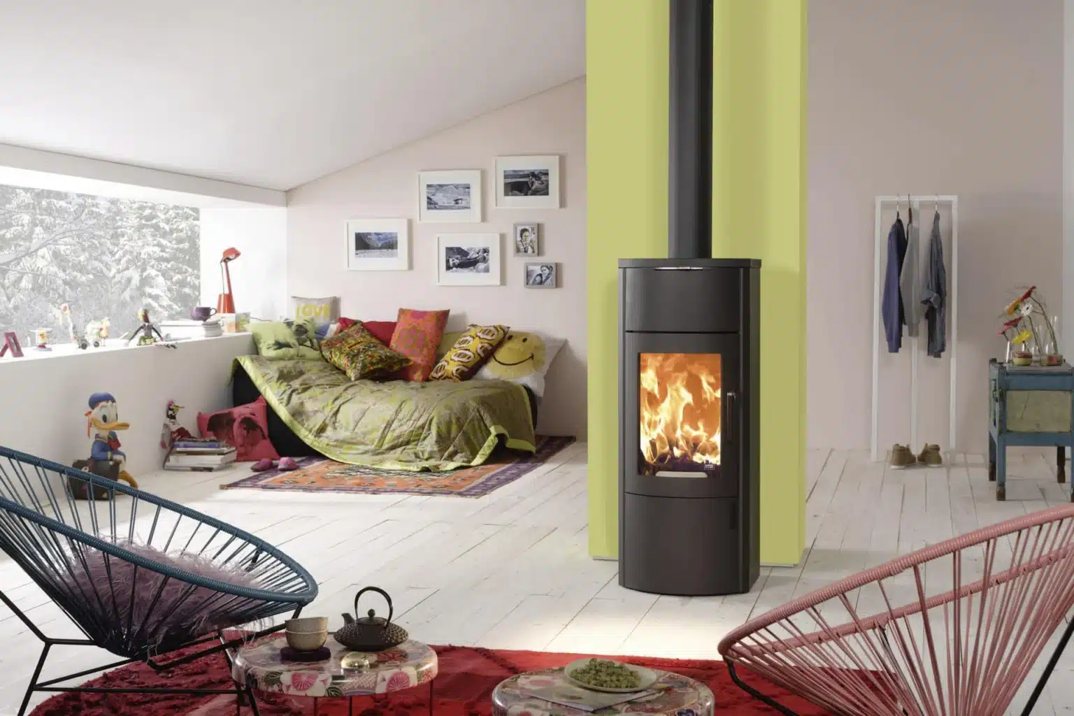 Poêle à bois Austroflamm Bono Xtra Acier anthracite – Prix et description