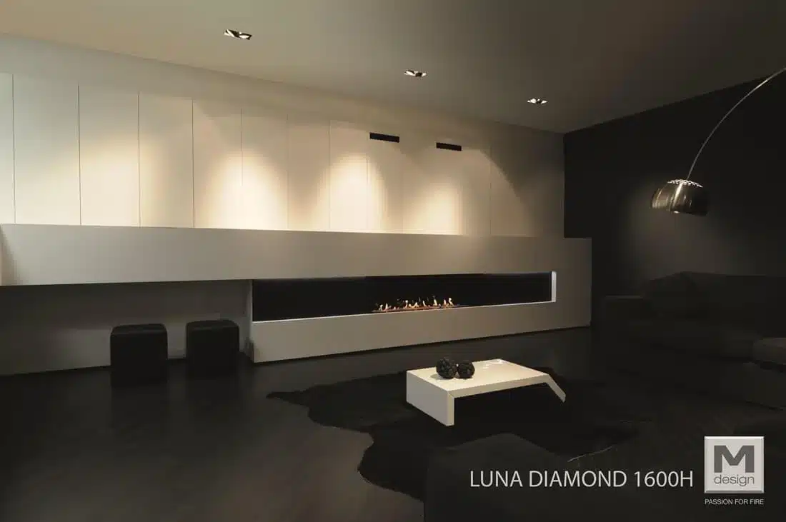 Insert gaz M-Design Luna Diamond 1600H prix et descriptions