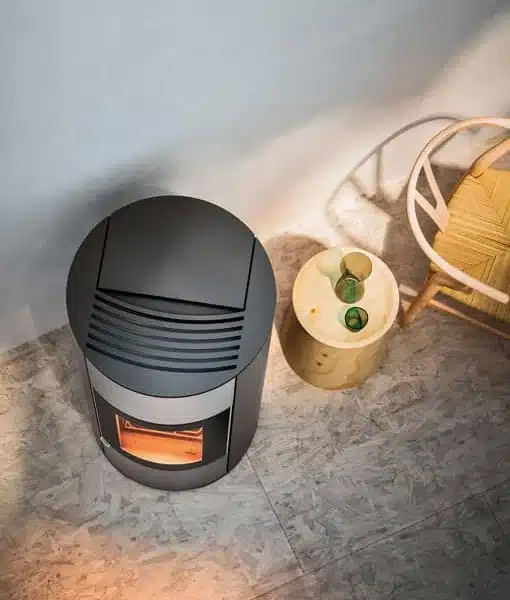 Poêle à pellets MCZ Halo Air M+ Habillage Acier