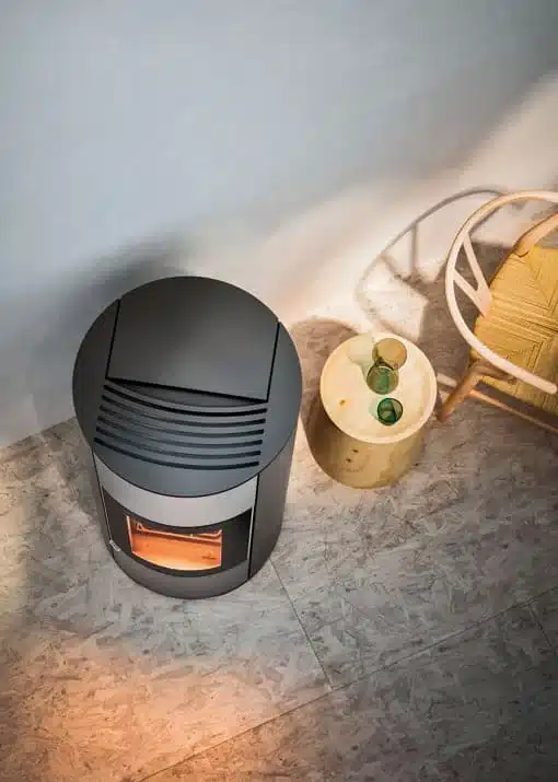 Poêle à pellets MCZ Halo Air M+ Habillage Acier