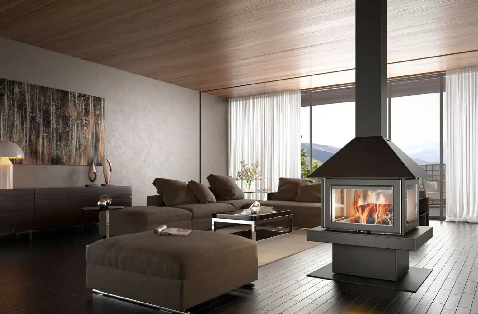 Foyer à bois Rocal Giselle-90 – Prix et description
