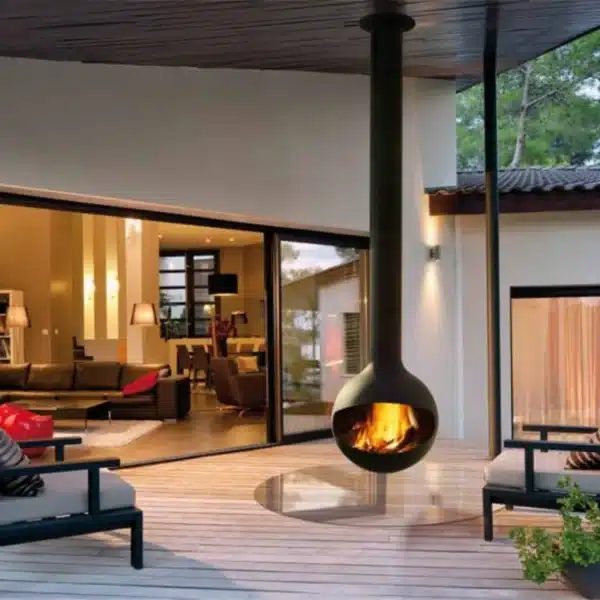 Foyer suspendu bathyscafocus outdoor