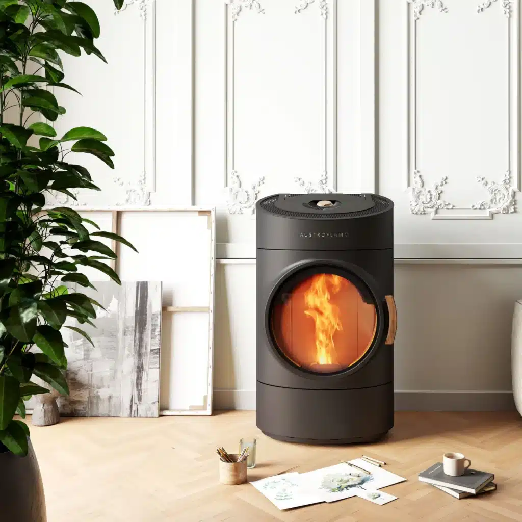 Poêles à bois moderne
